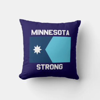 Minnesota Strong Throw Pillow Kissen