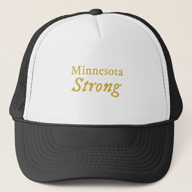 Minnesota Strong Truckerkappe (Vorderseite)