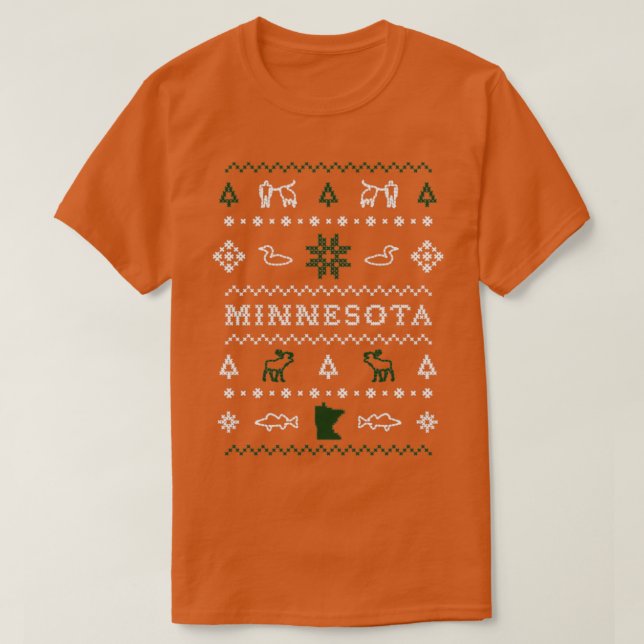 Minnesota Sweater 1 T-Shirt (Design vorne)