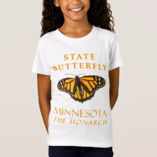 Minnesota Territorium Schmetterling Der Monarch T-Shirt
