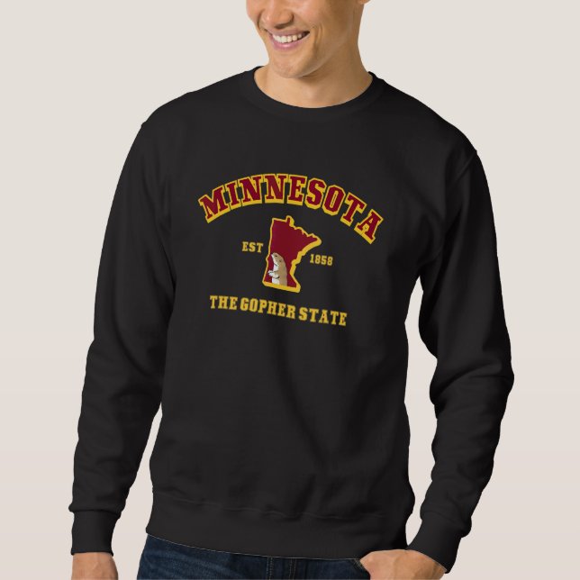 Minnesota Throwback-Klassiker Sweatshirt (Vorderseite)