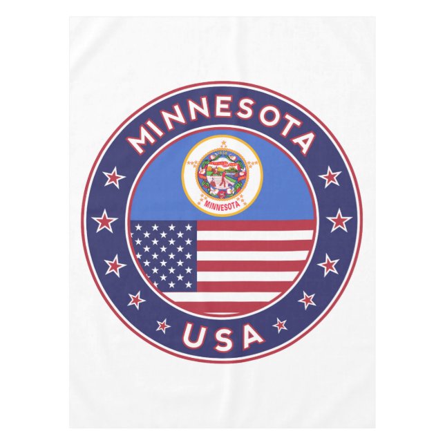 Minnesota Tischdecke (Vorderseite)