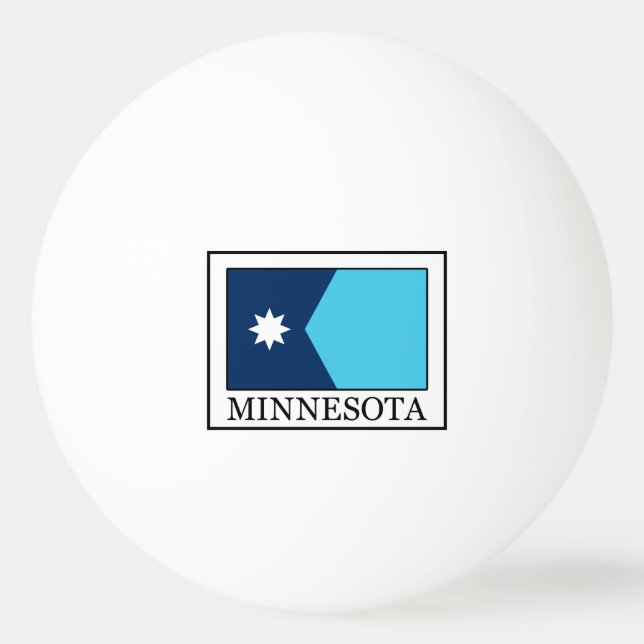 Minnesota Tischtennisball (Vorderseite)