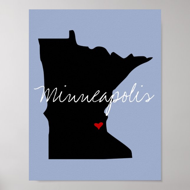 Minnesota Town Poster (Vorne)