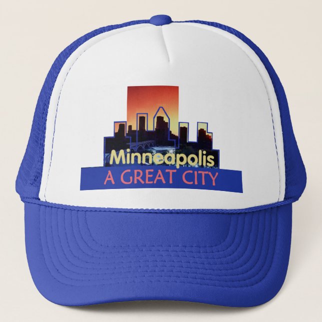 Minnesota Truckerkappe (Vorderseite)