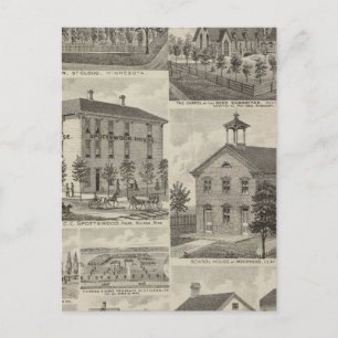 Minnesota Umgebung Postkarte