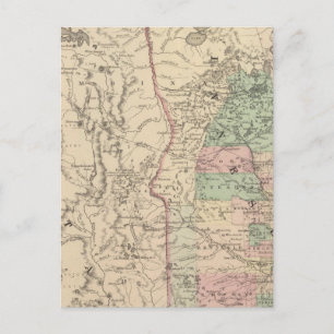 Minnesota und Dakotah Postkarte