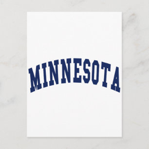 Minnesota-Uni Postkarte