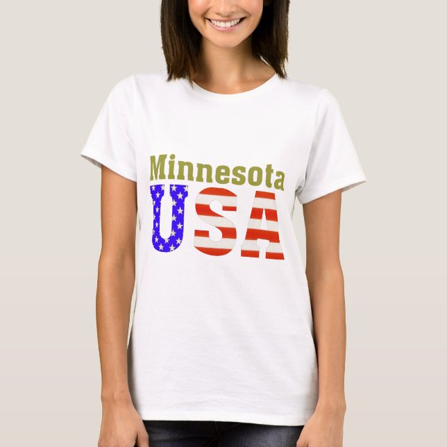 Minnesota USA! T-Shirt (Vorderseite)