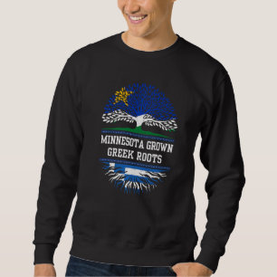Minnesota wächst mit griechischen Wurzeln Griechen Sweatshirt