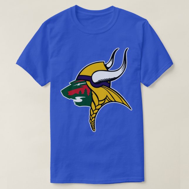Minnesota Wild Vikings T-Shirt (Design vorne)