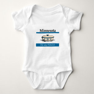 Minnesota: Wir sagen Hotdish Baby Strampler