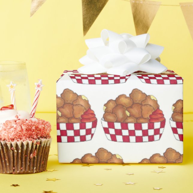 Minnesota Wisconsin Food Geschenkpapier (Geburtstagsparty)