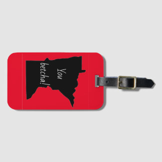 Minnesota You Betcha Gepäckmarke Gepäckanhänger