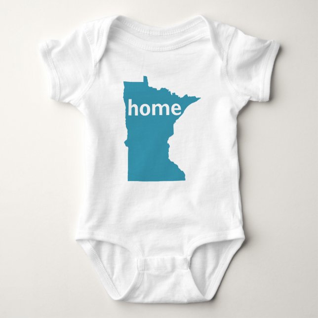 Minnesota-Zuhause Baby Strampler (Vorderseite)