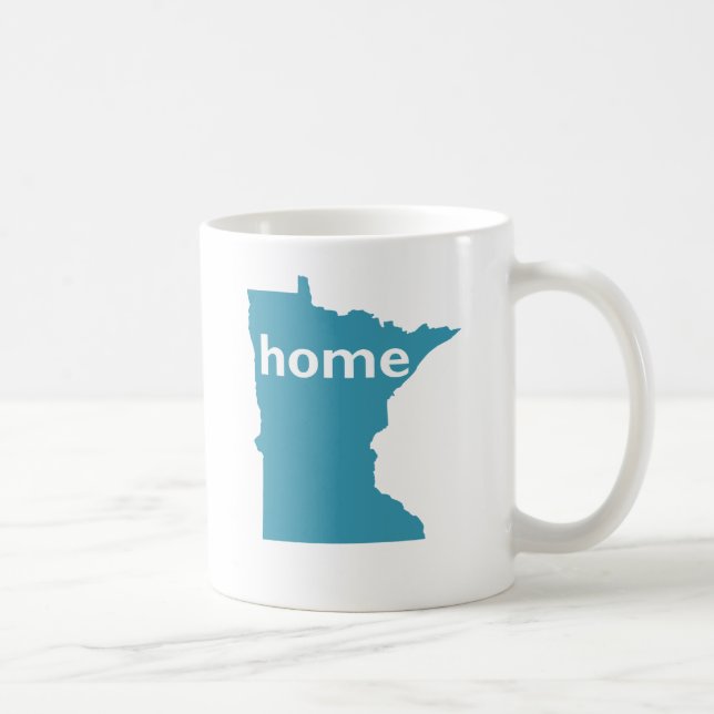 Minnesota-Zuhause Kaffeetasse (Rechts)