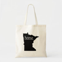 Minnesota Zuhause Staat Tote Bag