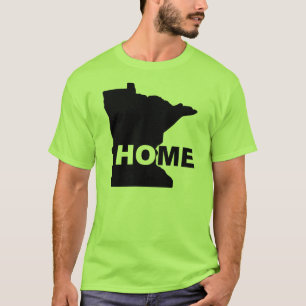 Minnesota Zuhause Weg vom Staat T-Shirt Tees
