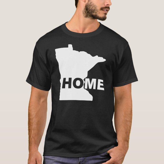 Minnesota Zuhause weg Von Staat T - Shirt T-Shirts (Vorderseite)