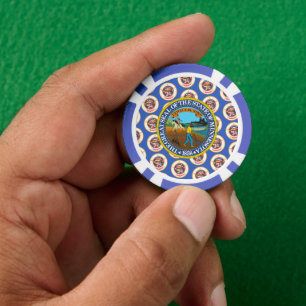 Minnesotan Flagge & Siegel, Minnesota Pokerchips