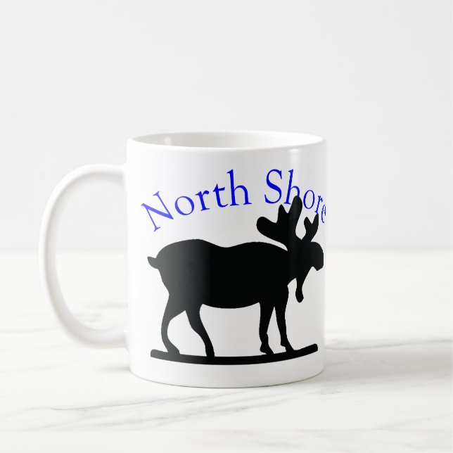 Minnesotas Nordufer-Elche Kaffeetasse (Links)