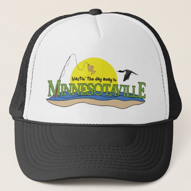 Minnesotaville Hut Truckerkappe (Vorderseite)