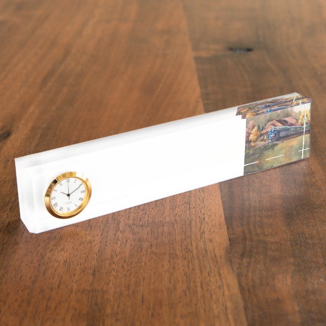 Minnesotazephyr-Zug Namensplakette (Seite)