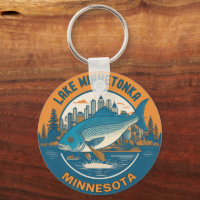 Minnetonka-See, Minnesota Angeln und Bootfahren