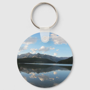 Minnewanka Lake, Alberta, Kanada Schlüsselanhänger