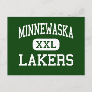 Minnewaska - Lakers - Gebiet - Glenwood Minnesota Postkarte