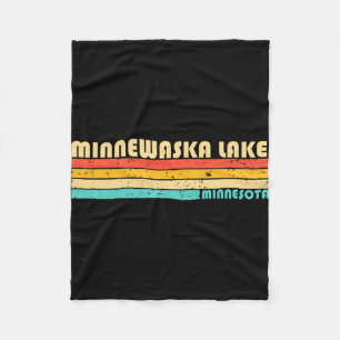 Minnewaska See Minnesota lustige Angeln Camping Fleecedecke