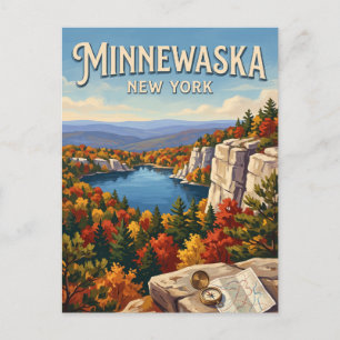 Minnewaska State Park Preserve New Paltz New York Postkarte