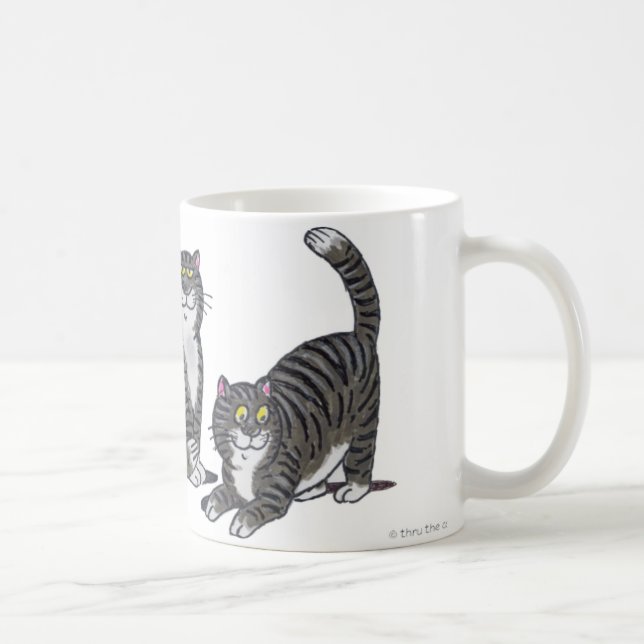 "Minnie" Katzen-Tasse Tasse (Rechts)