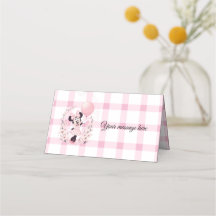 Minnie Maus Editierbare Party-Faltkarten