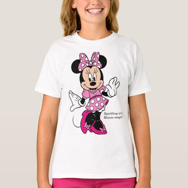 Minnie mouse girls T-Shirt (Vorderseite)