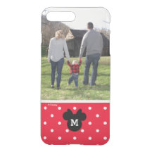 Minnie Red Polka Dot | Benutzerdefiniertes Foto un