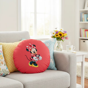 Minnie Round Pillow Rundes Kissen