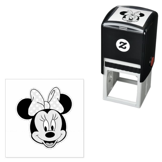 Minnie Self-Inking Briefmarke Permastempel (Beispiel)