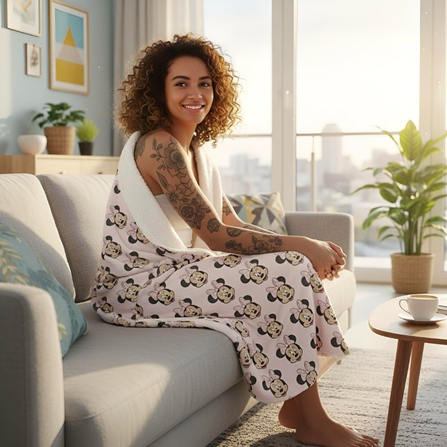 Minnie Sherpa Blanket Sherpadecke (Von Creator hochgeladen)