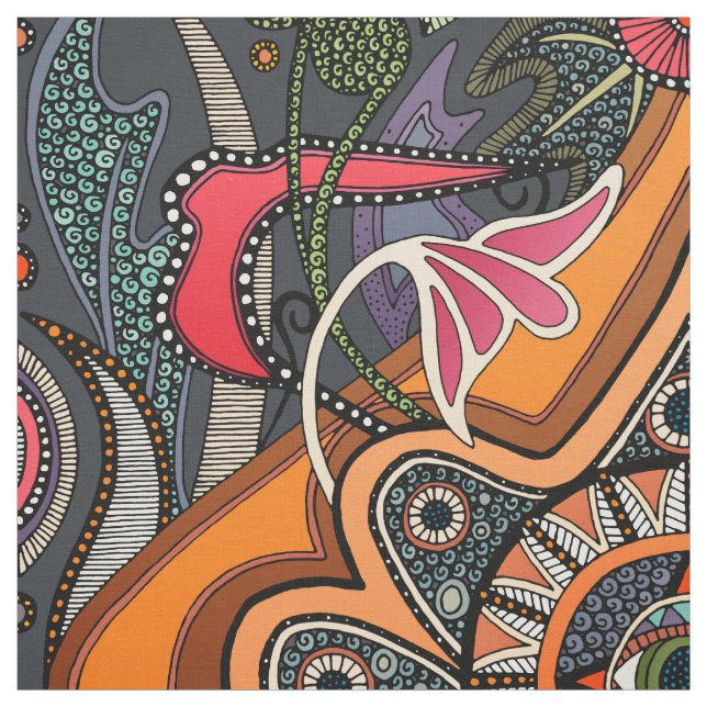 MINNIE soot Fabric Stoff (Muster)