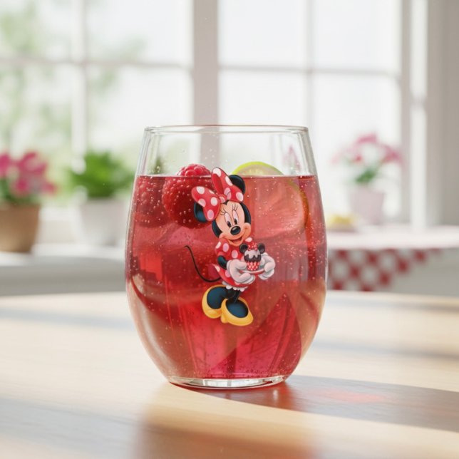 Minnie Stemless Weinglas Ohne Stiel (Von Creator hochgeladen)