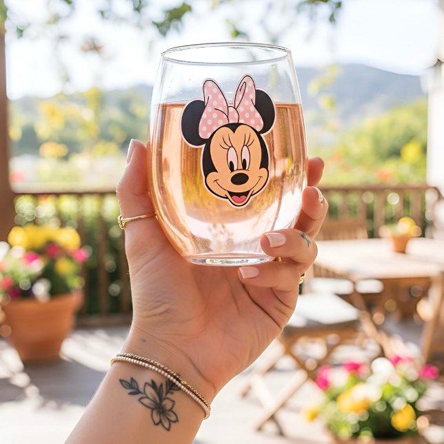 Minnie Stemless Weinglas Weinglas Ohne Stiel (Von Creator hochgeladen)