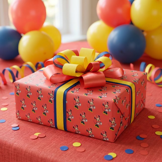 Minnie Wrapping Paper Geschenkpapier (Von Creator hochgeladen)