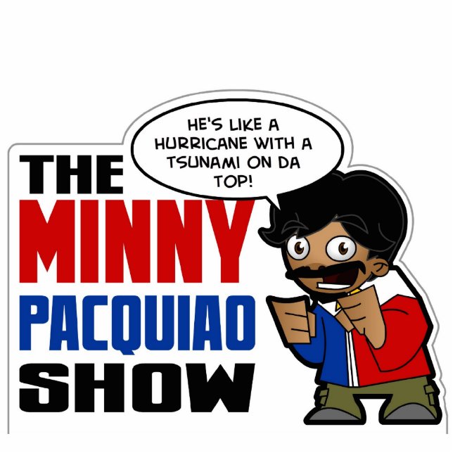 Minny Pacquiao: Hurrikan-Tsunami-Skulptur Freistehende Fotoskulptur (Vorne)