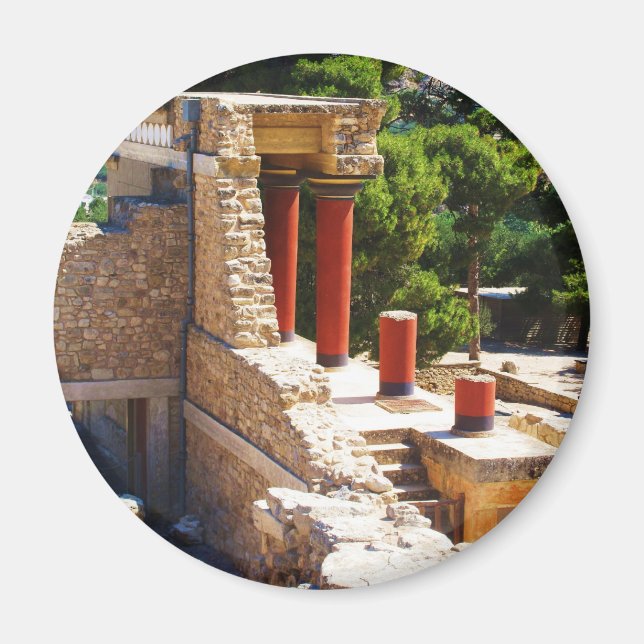 Minoan Palace of Knossos - Bild Magnet (Vorne)