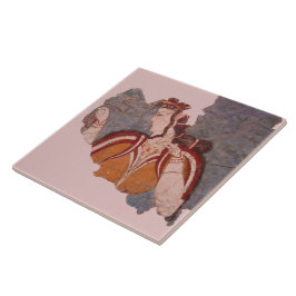 Minoan-Wandmalerei Fliese