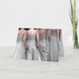 "Minor Adjustments" Bridesmaid Vielen Dank Karten