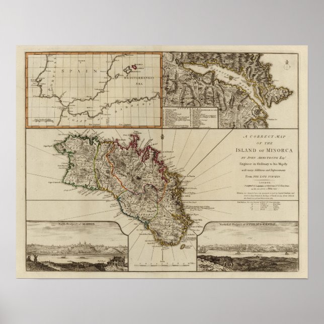 Minorca Poster (Vorne)