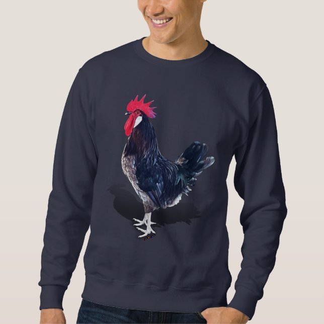 Minorca Rooster Sweatshirt (Vorderseite)