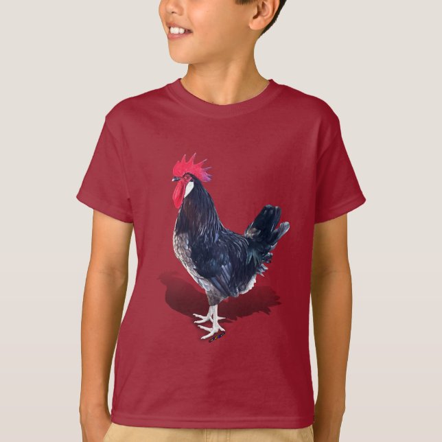 Minorca Rooster T-Shirt (Vorderseite)